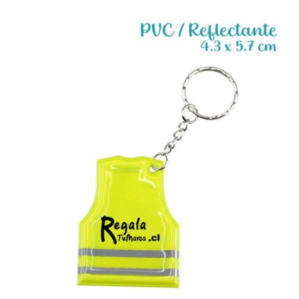 Llavero PVC Reflectante publicitario, Llavero PVC Reflectante promocional, Llavero PVC Reflectante