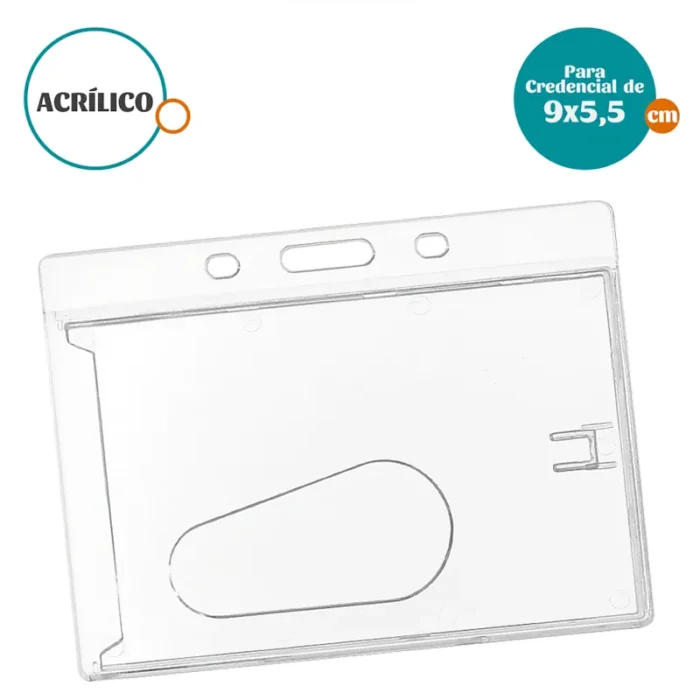 Porta Credencial Acrílico , Porta Credencial de Acrílico publicitario, Porta Credencial de Acrílico promocional, Porta Credencial , porta credencial transparente