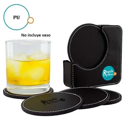 SET POSAVASOS REDONDO