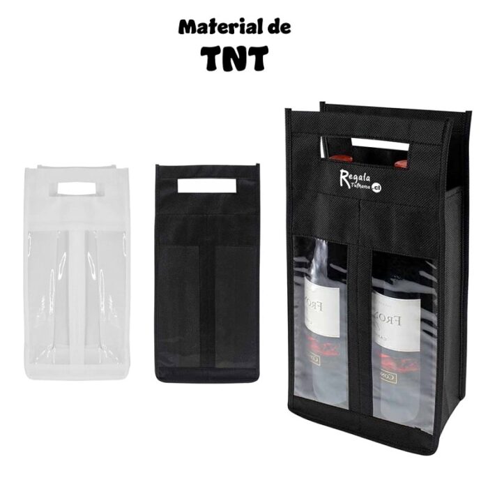 funda 2 botellas vino