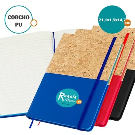 CUADERNO CORCHO PU