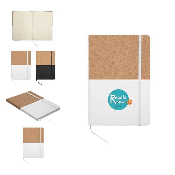 cuaderno corcho