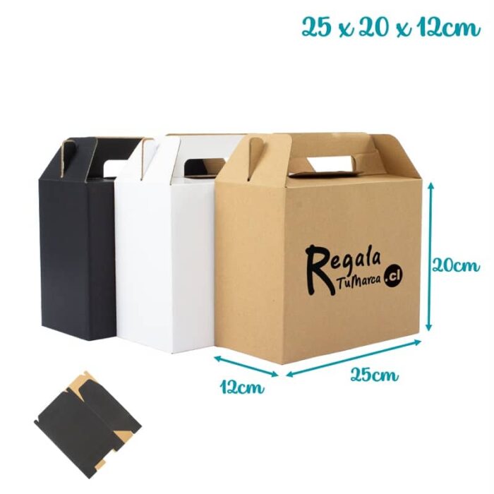 caja delivery con asa