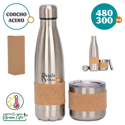 SET NARA BOTELLA Y MUG TÉRMICO
