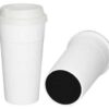 Vaso Blanco Cloud publicitario, Vaso Blanco Cloud promocional, Vaso Blanco Cloud 480cc , vaso blanco promocional, vaso tipo starbucks, vaso starbucks