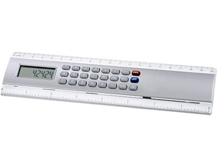 REGLA 20CM CON CALCULADORA