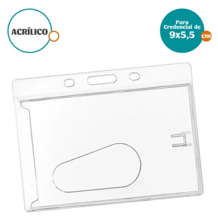 Porta Credencial Acrílico , Porta Credencial de Acrílico publicitario, Porta Credencial de Acrílico promocional, Porta Credencial , porta credencial transparente