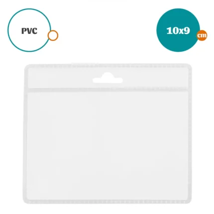 PORTA CREDENCIAL PVC HORIZONTAL