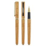 Bolígrafo Roller Bamboo publicitario, Bolígrafo Roller Bamboo promocional, lapices publicitarios, lapices promocionales, lapices bamboo, boligrafos bamboo