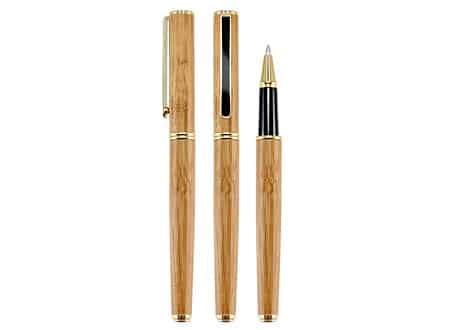 Bolígrafo Roller Bamboo publicitario, Bolígrafo Roller Bamboo promocional, lapices publicitarios, lapices promocionales, lapices bamboo, boligrafos bamboo