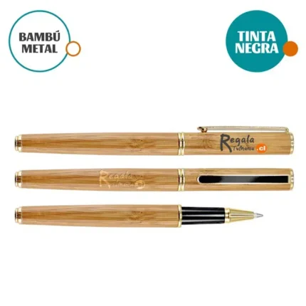 BOLÍGRAFO ROLLER PEN BAMBÚ