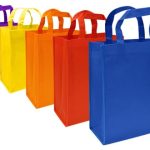 Bolsa TNT 25x30x8cm reutilizable, Bolsa TNT 25x30x8cm publicitaria, Bolsa TNT 25x30x8cm promocional, bolsa reciclable, bolsa ecológica