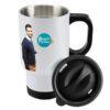 Mug Térmico Blanco de doble pared aislante, interior de acero inoxidable. Tapa, asa y base plástico negro. Cobertura exterior con polímero especial marca ORCA COATINGS(R) para una sublimación de primera calidad. Cada unidad se entrega dentro de su caja individual de cartón blanco, mug sublimación, mug blanco, mug full color, mug promocional, mug estampado, MUG BLANCO, mug térmico, mug sublimación , mug para sublimación, mug para full color, mug blanco 410 cc, mug blanco 410 ml