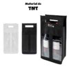 funda 2 botellas vino