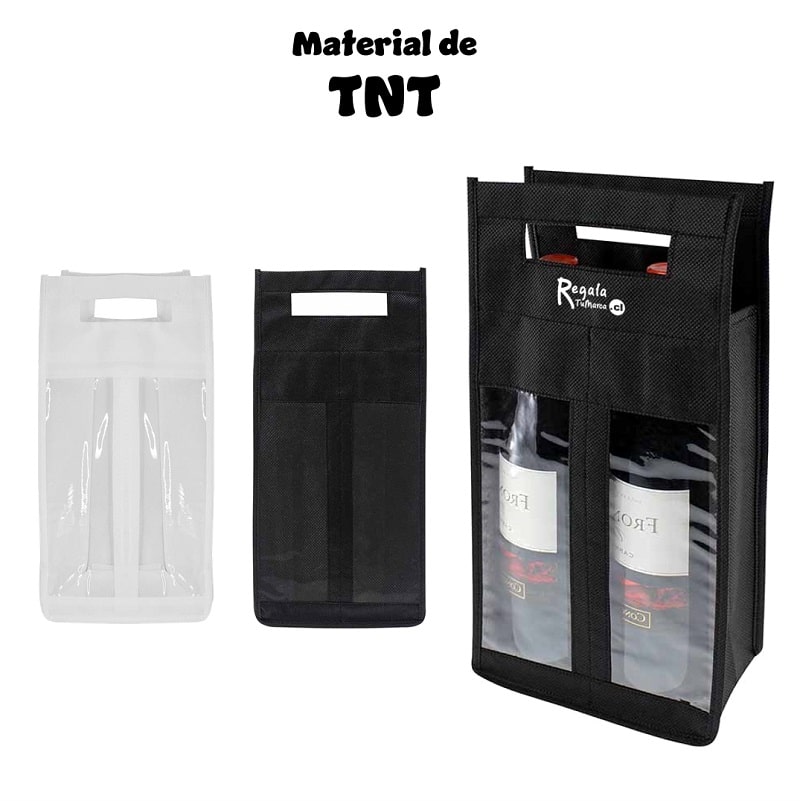 funda 2 botellas vino