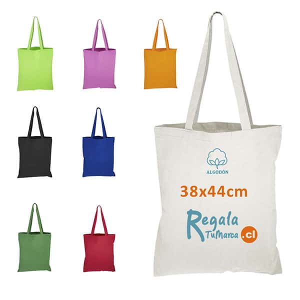 Bolsa de Algodón 38 x 44 cm colores