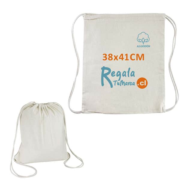 Mochila Algodón 38 x 41