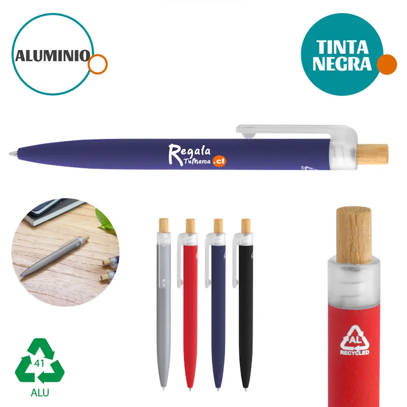 Bolígrafo aluminio reciclado y bambú BALU, BOLÍGRAFO BALU, Bolígrafo aluminio reciclado, BOLÍGRAFO CON PULSADOR, LÁPIZ aluminio reciclado y bambú BALU, LÁPIZ BALU, LÁPIZ aluminio reciclado, LÁPIZ CON PULSADOR, Bolígrafo balu aluminio reciclado y bambú con pulsador colores Royal blue Navy blue Negro Plata Rojo , BOLÍGRAFOS, BOLÍGRAFOS Publicitarios, BOLÍGRAFOS personalizados, BOLÍGRAFOS corporativos, BOLÍGRAFOS con logo, BOLÍGRAFOS por mayor, BOLÍGRAFOS para empresas, LÁPICES, LÁPICES Publicitarios, LÁPICES personalizados, LÁPICES corporativos, LÁPICES con logo, LÁPICES por mayor, LÁPICES para empresas, Bolígrafo aluminio reciclado y bambú BALU Publicitario, Bolígrafo aluminio reciclado y bambú BALU Promocional, Bolígrafo aluminio reciclado y bambú BALU personalizado, Bolígrafo aluminio reciclado y bambú BALU corporativo, Bolígrafo aluminio reciclado y bambú BALU con logo, Bolígrafo aluminio reciclado y bambú BALU por mayor, Bolígrafo aluminio reciclado y bambú BALU para empresas,BOLÍGRAFO BALU Publicitario, BOLÍGRAFO BALU Promocional, BOLÍGRAFO BALU personalizado, BOLÍGRAFO BALU corporativo, BOLÍGRAFO BALU con logo, BOLÍGRAFO BALU por mayor, BOLÍGRAFO BALU para empresas,Bolígrafo aluminio reciclado Publicitario, Bolígrafo aluminio reciclado Promocional, Bolígrafo aluminio reciclado personalizado, Bolígrafo aluminio reciclado corporativo, Bolígrafo aluminio reciclado con logo, Bolígrafo aluminio reciclado por mayor, Bolígrafo aluminio reciclado para empresas,BOLÍGRAFO CON PULSADOR Publicitario, BOLÍGRAFO CON PULSADOR Promocional, BOLÍGRAFO CON PULSADOR personalizado, BOLÍGRAFO CON PULSADOR corporativo, BOLÍGRAFO CON PULSADOR con logo, BOLÍGRAFO CON PULSADOR por mayor, BOLÍGRAFO CON PULSADOR para empresas,LÁPIZ aluminio reciclado y bambú BALU Publicitario, LÁPIZ aluminio reciclado y bambú BALU Promocional, LÁPIZ aluminio reciclado y bambú BALU personalizado, LÁPIZ aluminio reciclado y bambú BALU corporativo, LÁPIZ aluminio reciclado y bambú BALU con logo, LÁPIZ aluminio reciclado y bambú BALU por mayor, LÁPIZ aluminio reciclado y bambú BALU para empresas,LÁPIZ BALU Publicitario, LÁPIZ BALU Promocional, LÁPIZ BALU personalizado, LÁPIZ BALU corporativo, LÁPIZ BALU con logo, LÁPIZ BALU por mayor, LÁPIZ BALU para empresas,LÁPIZ aluminio reciclado Publicitario, LÁPIZ aluminio reciclado Promocional, LÁPIZ aluminio reciclado personalizado, LÁPIZ aluminio reciclado corporativo, LÁPIZ aluminio reciclado con logo, LÁPIZ aluminio reciclado por mayor, LÁPIZ aluminio reciclado para empresas,LÁPIZ CON PULSADOR Publicitario, LÁPIZ CON PULSADOR Promocional, LÁPIZ CON PULSADOR personalizado, LÁPIZ CON PULSADOR corporativo, LÁPIZ CON PULSADOR con logo, LÁPIZ CON PULSADOR por mayor, LÁPIZ CON PULSADOR para empresas,Bolígrafo balu aluminio reciclado y bambú con pulsador colores Royal blue Navy blue Negro Plata Rojo  Publicitario, Bolígrafo balu aluminio reciclado y bambú con pulsador colores Royal blue Navy blue Negro Plata Rojo  Promocional, Bolígrafo balu aluminio reciclado y bambú con pulsador colores Royal blue Navy blue Negro Plata Rojo  personalizado, Bolígrafo balu aluminio reciclado y bambú con pulsador colores Royal blue Navy blue Negro Plata Rojo  corporativo, Bolígrafo balu aluminio reciclado y bambú con pulsador colores Royal blue Navy blue Negro Plata Rojo  con logo, Bolígrafo balu aluminio reciclado y bambú con pulsador colores Royal blue Navy blue Negro Plata Rojo  por mayor, Bolígrafo balu aluminio reciclado y bambú con pulsador colores Royal blue Navy blue Negro Plata Rojo  para empresas,