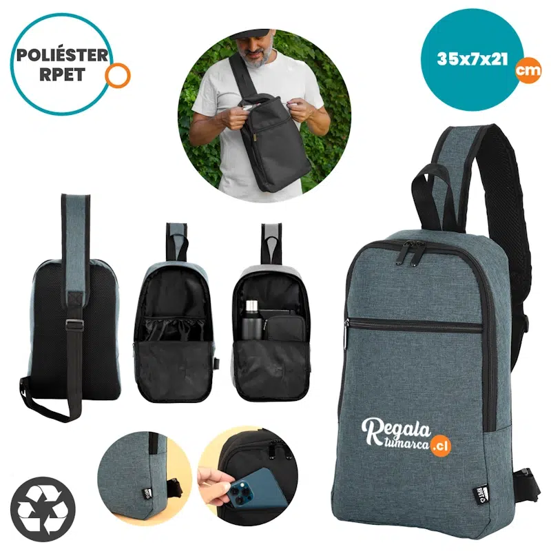 MOCHILA CRUZADA BANDOLERA MORRIS